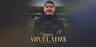 Шота Арвеладзе назначен главным тренером «Халл Сити»