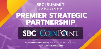 CoinPoint подписали соглашение о стратегическом партнерстве с SBC в преддверии саммита SBC в Барселоне