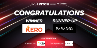 Компания Kero получила главный приз в конкурсе First Pitch на SBC Summit Barcelona