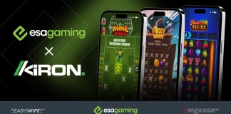 ESA Gaming и Kiron объявляют о стратегическом партнерстве для создания уникальных игровых решений