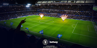 Betway объявлен «европейским партнером по ставкам» клуба «Челси»