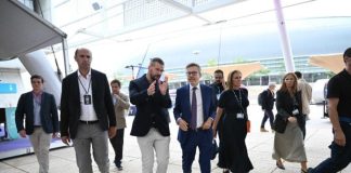 Мэр Лиссабона Карлос Моэдас посетил Саммит SBC