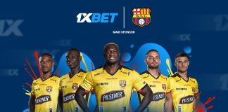 1xBet стал спонсором эквадорской «Барселоны»