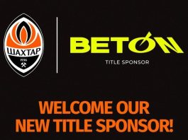 BETON стал титульным спонсором донецкого «Шахтера»
