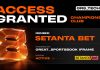 Setanta Bet интегрирует букмекерское решение GR8_TECH