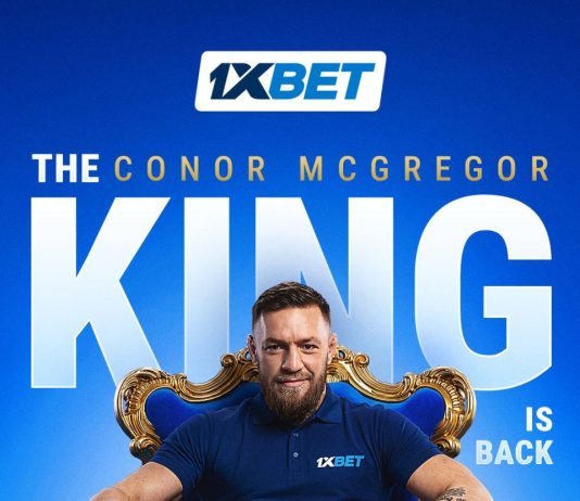 Конор Макгрегор назначен бренд-амбассадором 1xBet